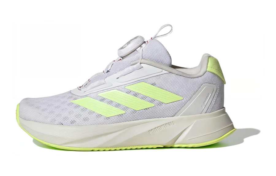 Adidas Adidas Duramo Sl Mesh Comfortable Slip Resistant Cushioning Breathable Low top Kids Lifestyle Shoes White Green Kids'