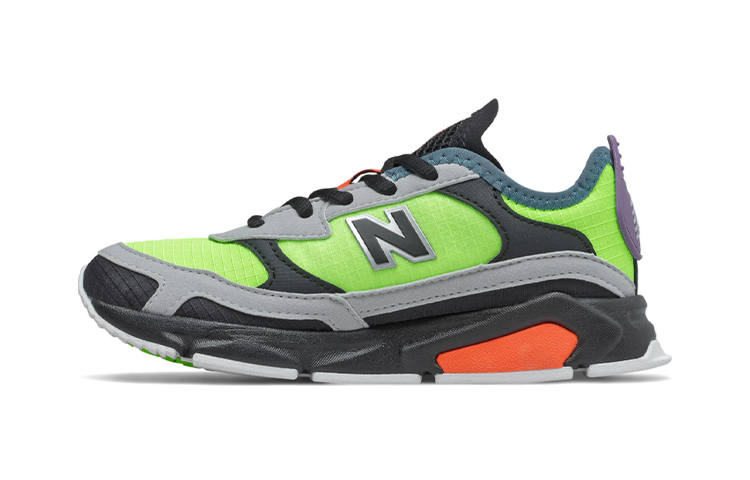 New Balance New Balance NB X RACER Cushioning Kids Lifestyle Shoes Green Children Aged 3 7 Years Old