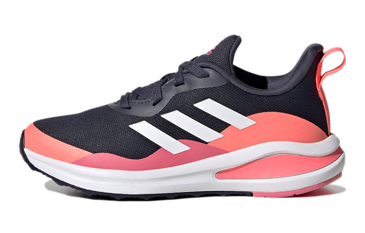 Adidas Adidas Fortarun Abrasion Resistant Low top Kids' Running Shoes Blue Pink Teenagers