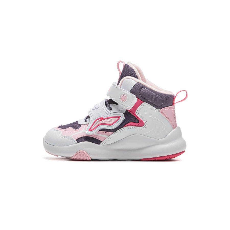 Li-Ning YOUNG Li Ning YOUNG Kids' Skateboarding Shoes Standard White/Raven Grey Purple/Pink Kids'
