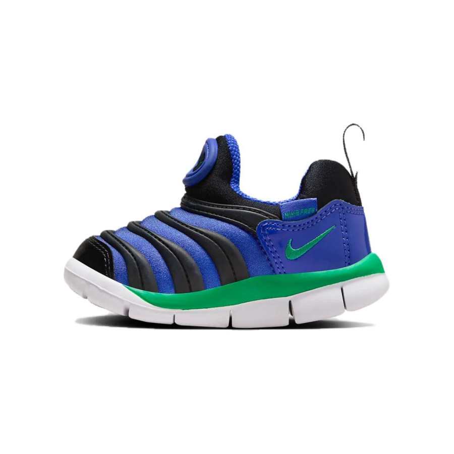Nike Nike Dynamo Free Slip Resistant Anti Kick Low top Toddler Shoes Blue Black Infant And Toddler