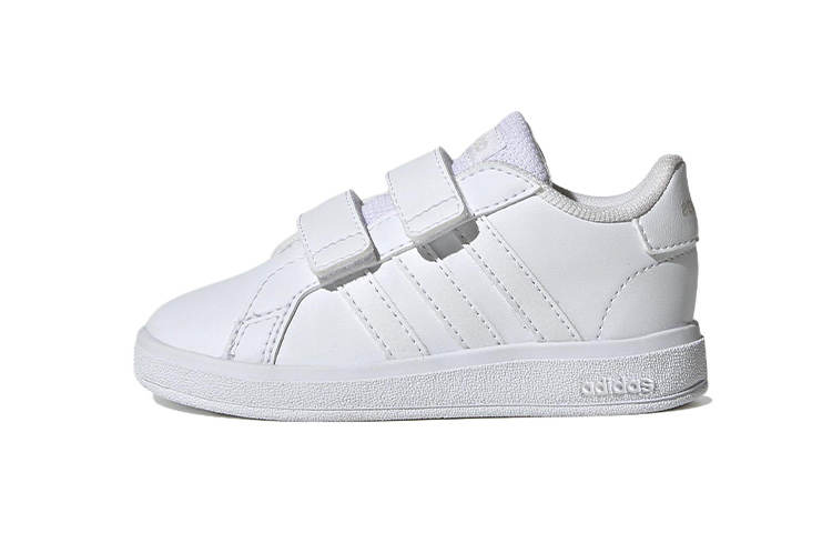 Adidas Neo GRAND COURT Low top Skateboard Shoes White Infant And Toddler