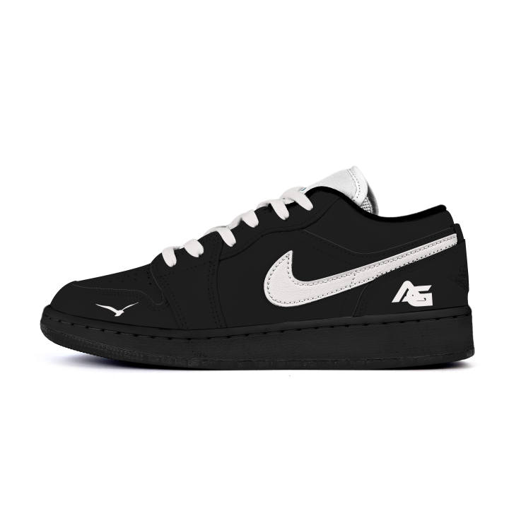 Jordan Jordan Air Jordan 1 Low Leather Cushioning Abrasion Resistant Cushioning, Wear Resistant Low top