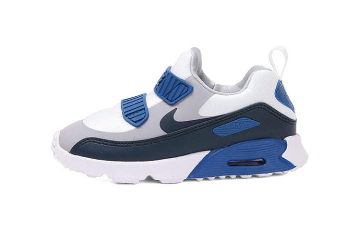 Nike Nike Air Max Tiny 90 Low top Retro Running Shoes Gray Blue Baby