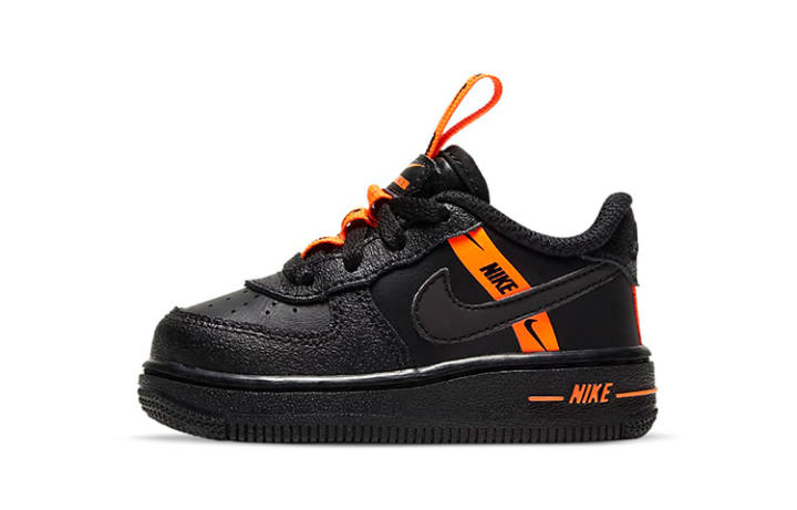 Nike Nike Force 1 "Worldwide Pack" Black Total Orange TD