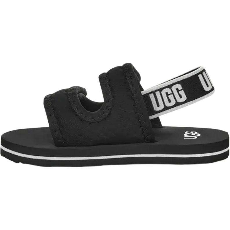 UGG UGG Kids Logo-print Touch-strap Sandals