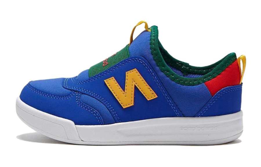 New Balance New Balance NB CT60 Slip on Anti Kick And Abrasion Resistant Low top Kids' Skateboarding Shoes Blue Green Teenagers