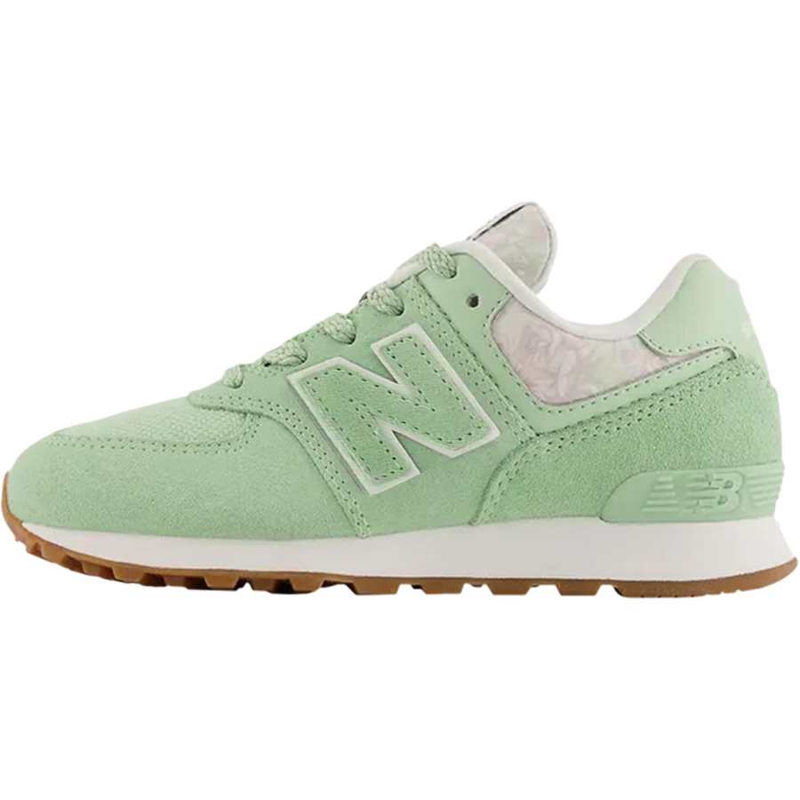 New Balance New Balance NB 574 Suede Low top Kids' Running Shoes Green Children Aged 3 7 Years Old
