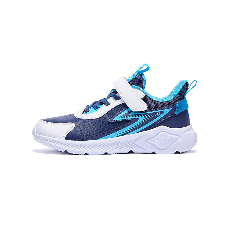 361°KIDS Synthetic Leather Running Shoes Blue White