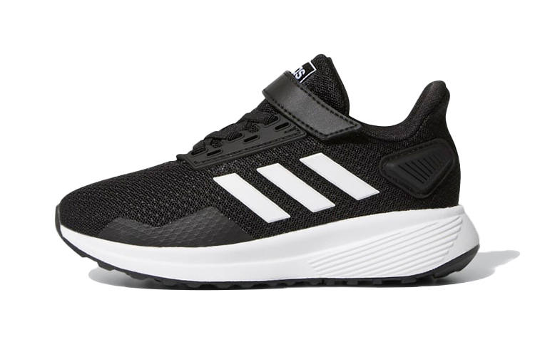 Adidas Adidas Duramo 9 Slip Resistant And Breathable Low top Kids' Running Shoes Black White Children Aged 3 7 Years Old