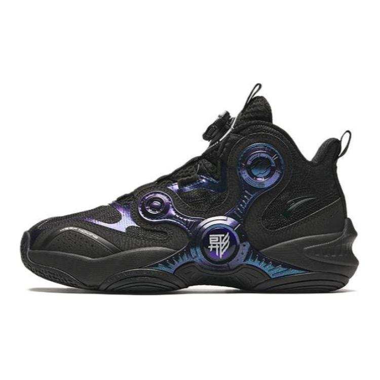 Antakids Irregular Shape 4.0 High top Basketball Shoes Black Teenagers