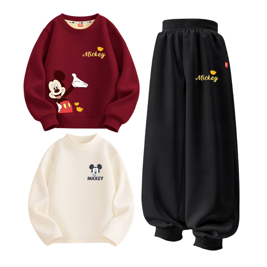 Disney Kids Casual Sportswear Thickened