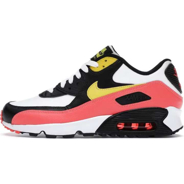 Nike Nike Air Max 90 Low top Running Shoes White Black Red Unisex
