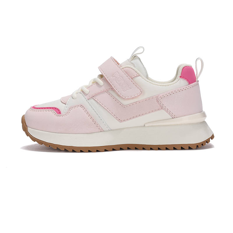Pony Slip Resistant Lightweight Non slip Lightweight Kids Lifestyle Shoes White Pink Kids'