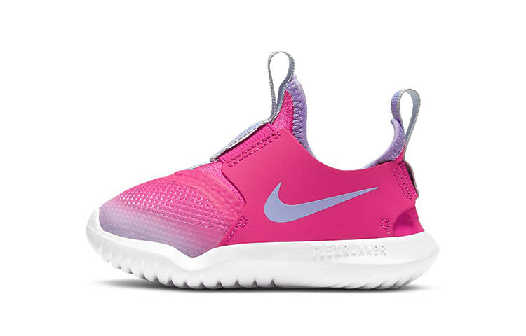 Nike Nike Flex Runner Slip Resistant Cushioning Abrasion Resistant Low top Toddler Shoes Pink Purple Infant And Toddler