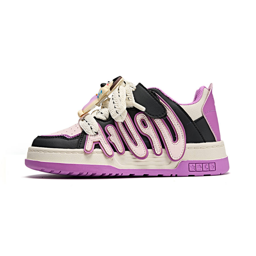 PSY Slip Resistant Abrasion Resistant Mid top Kids' Skateboarding Shoes Kids'