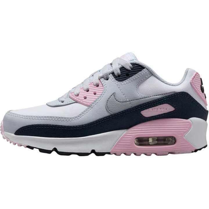 Nike Nike Air Max 90 Low top Running Shoes White Pink Unisex