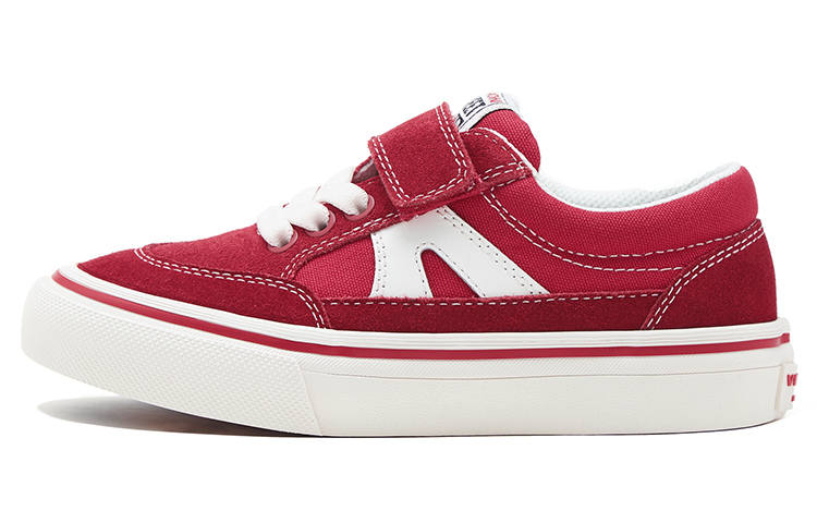 Vision Street Wear Stick New Year Red Low top Kids' Skateboarding Shoes Red Kids'