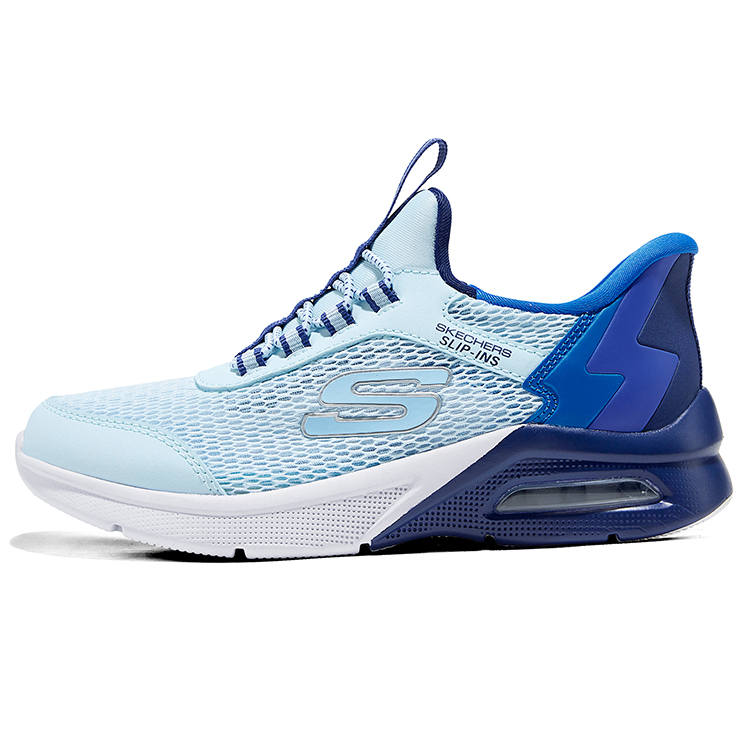 Skechers Kids Slip Resistant, Abrasion Resistant, Lightweight Cushioning, Anti Kick, Breathable Low top Running Shoes