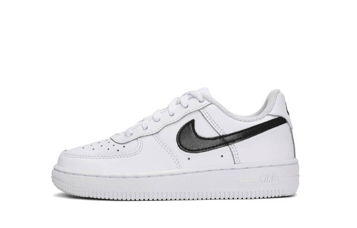 Nike Nike Air Force 1 LE Slip Resistant Abrasion Resistant Low top Kids' Skateboarding Shoes Black White