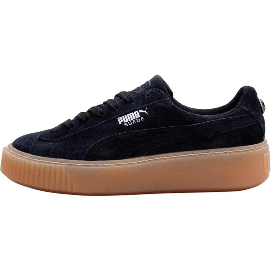 PUMA Vikky Platform Jewel Sports Low top Kids' Skateboarding Shoes Black Teenagers