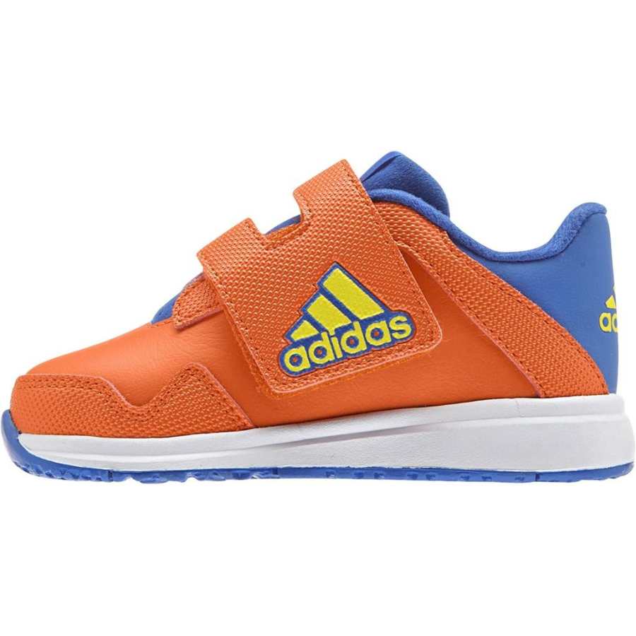 Adidas Adidas Slip Resistant Abrasion Resistant Low top Toddler Shoes Orange Blue Infant And Toddler