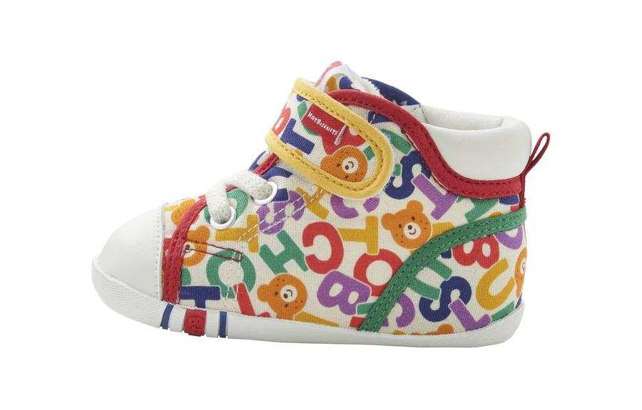 MIKI HOUSE Low top Toddler Shoes Red Yellow Blue Infant And Toddler