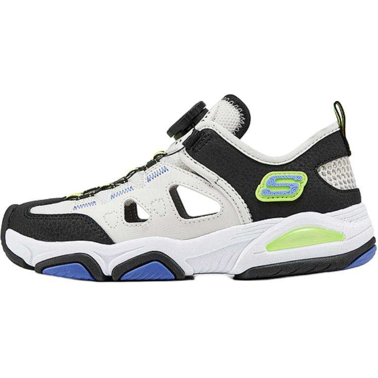 Skechers Kids Slip Resistant Abrasion Resistant Low top Children's Sandals White Black Kids'