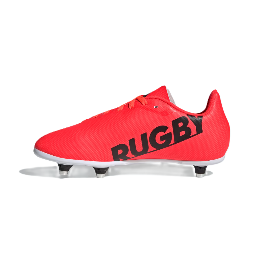 Adidas Adidas Comfortable Slip Resistant Abrasion Resistant Mid top Soccer Shoes Red Black Kids'
