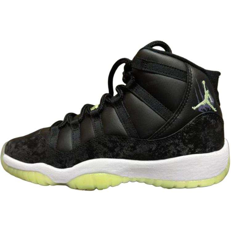 Jordan Jordan Air Jordan 11 High top Basketball Shoes Black Unisex