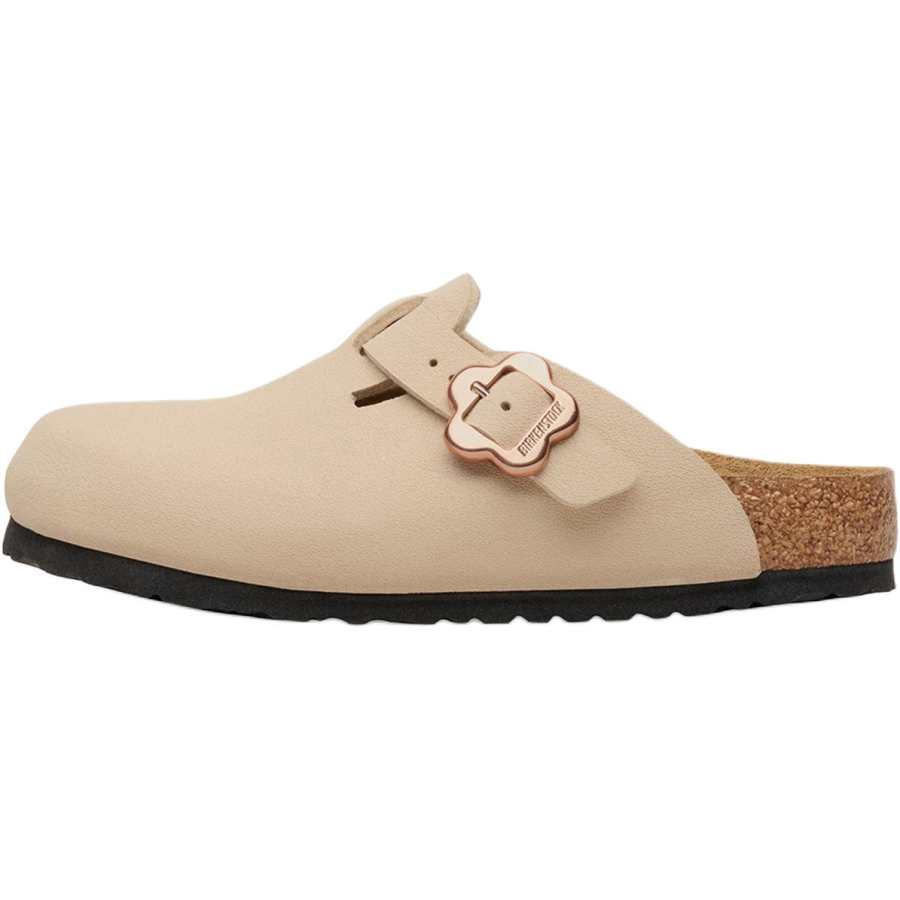 Birkenstock Kids' Birkenstock Boston Outdoor Slippers Light Brown