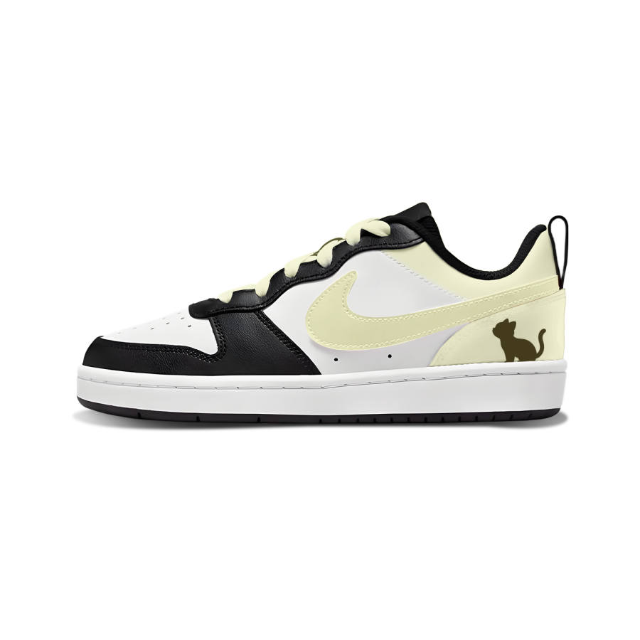 Nike Nike Court Borough Low 2 Leather Slip Resistant Cushioning Abrasion Resistant