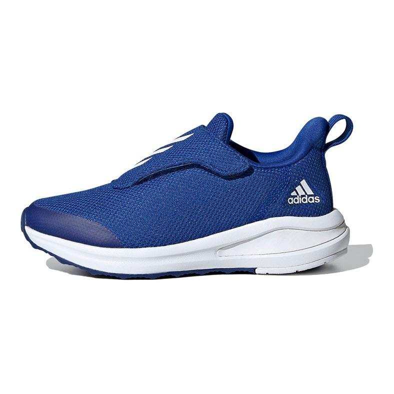 Adidas Adidas Fortarun Ac K Breathable Low top Running Shoes Blue White Kids'