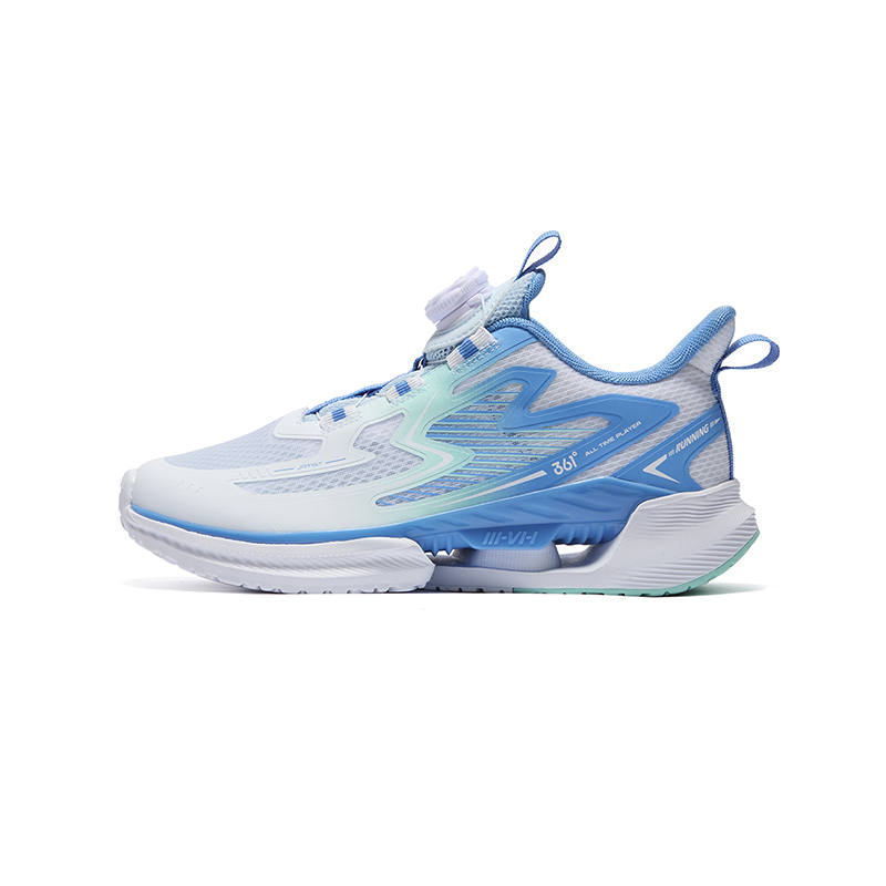 361°KIDS Feiyan 1.0 Spring Summer Edition Running Shoes White Blue Unisex