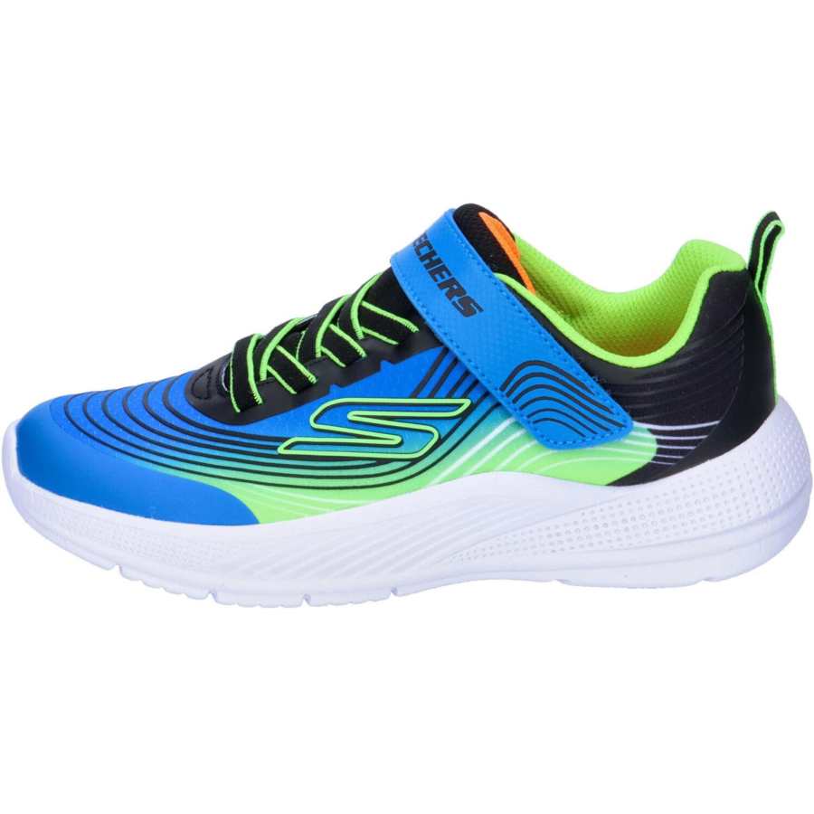 Skechers Kids Slip Resistant Abrasion Resistant Low top Kids Lifestyle Shoes Blue Black Green Kids'