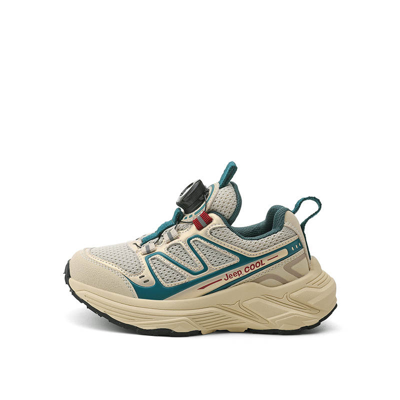 Jeep Kids' Running Shoes Ivory White/Tide Evening Blue Kids'