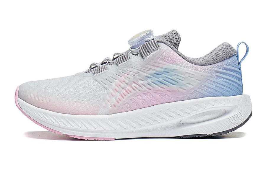 Li-Ning YOUNG Li Ning YOUNG Kunpeng V2 Running Shoes Antarctic Gray Peachy Pink Unisex