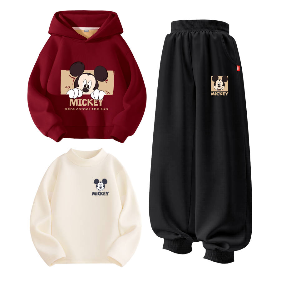 Disney Kids Casual Sportswear Thickened