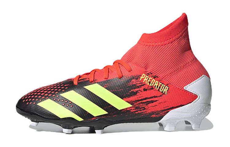 Adidas Adidas PREDATOR Slip Resistant Abrasion Resistant Mid top Kids' Soccer Shoes Kids'