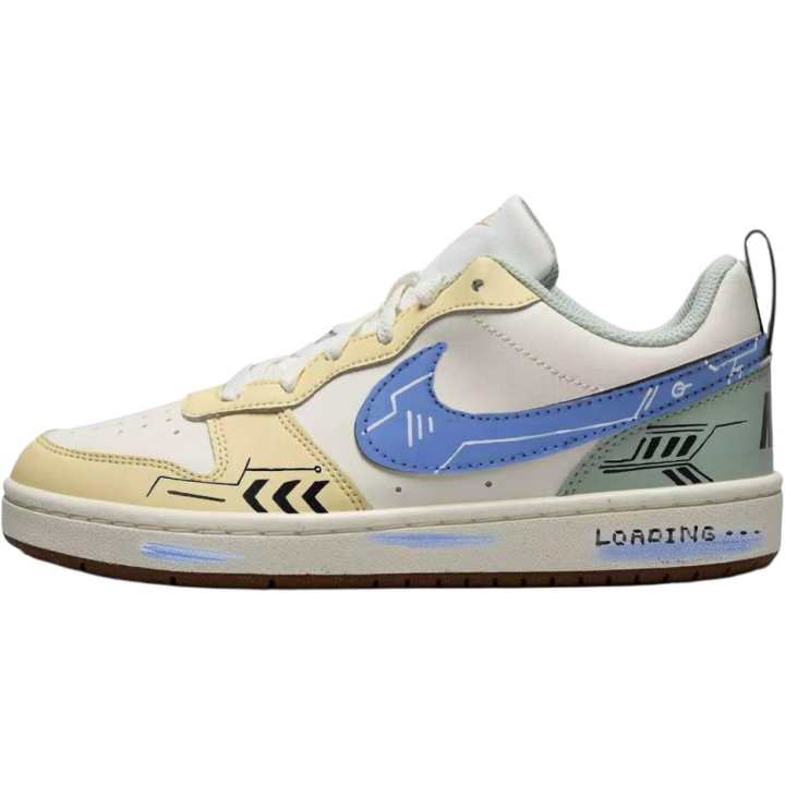 Nike Nike Court Borough 01 Loading Protocol Leather Slip Resistant Abrasion Resistant Balance Low top