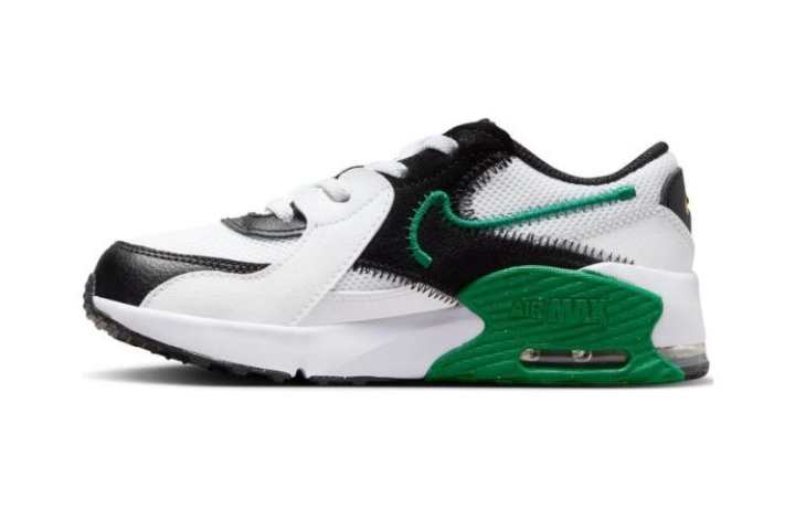 Nike Nike Air Max Excee PS Low top Kids' Running Shoes White Green Children Aged 3 7 Years Old