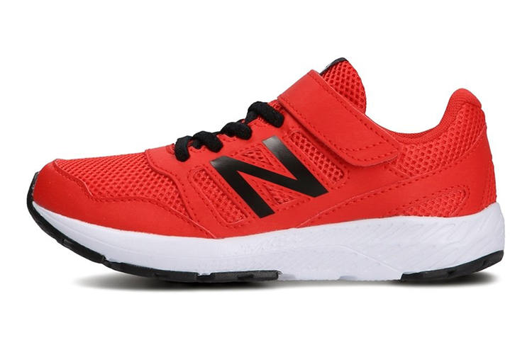 New Balance New Balance NB 570 Comfortable Cushioning Abrasion Resistant Breathable Low top Kids' Running Shoes Red Kids'