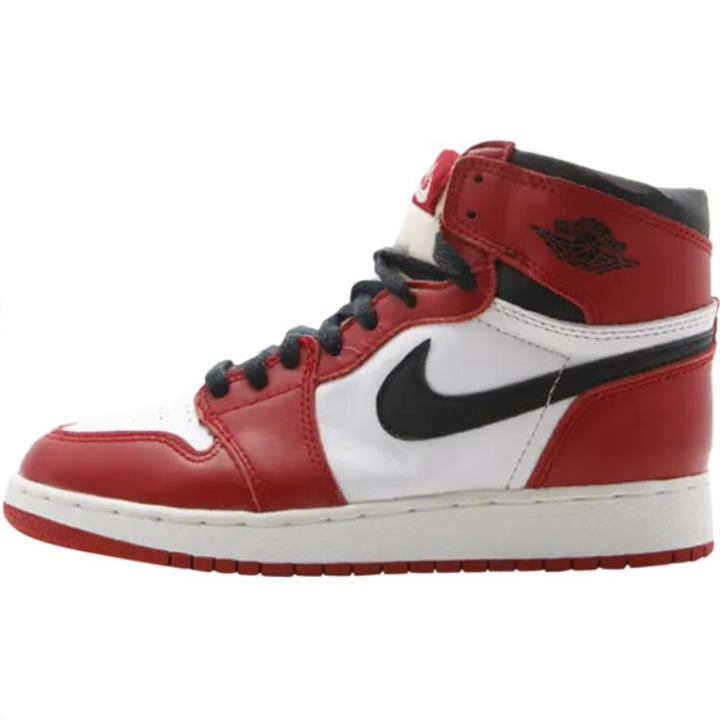Jordan Jordan Air Jordan 1 Basketball Shoes White Red Kids'