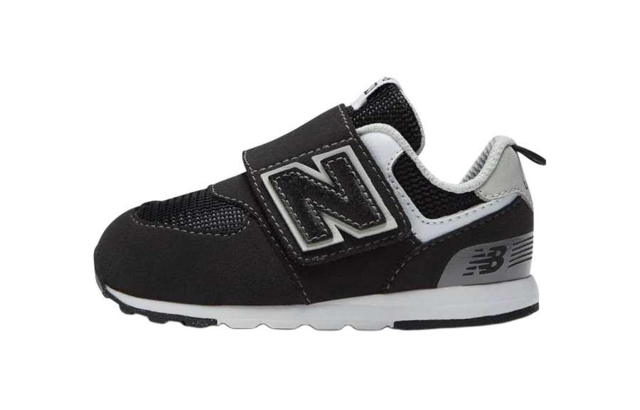 New Balance New Balance NB 574 Cushioning Mid top Toddler Shoes Black Infant And Toddler