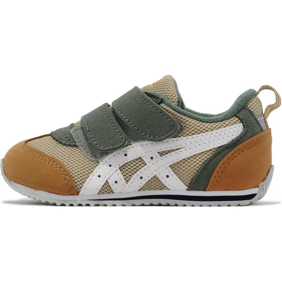 ASICS Suku2 Low top Kids Lifestyle Shoes Brown Green Children Aged 3 7 Years Old