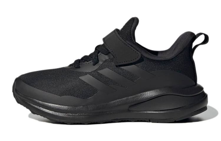 Adidas Adidas Fortarun Breathable And Wear resistant Low top Kids Lifestyle Shoes Black Kids'