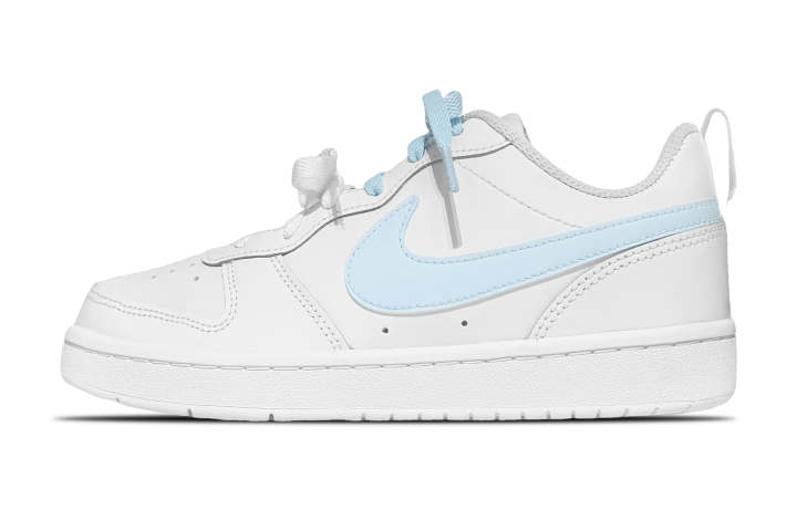 Nike Nike Court Borough Low 2 Low top Kids' Skateboarding Shoes Blue Teenagers