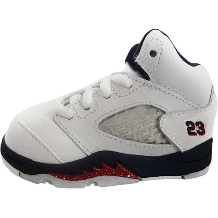 Jordan Jordan Slip Resistant Abrasion Resistant High top Toddler Shoes White Infant And Toddler