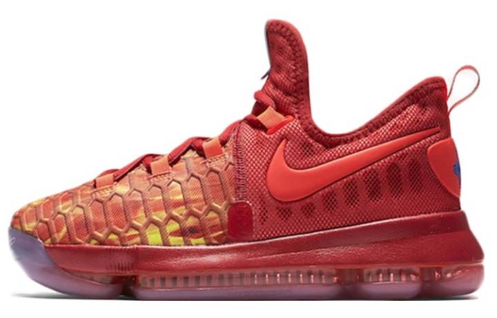 Nike Nike KD 9 Fire And Ice GS