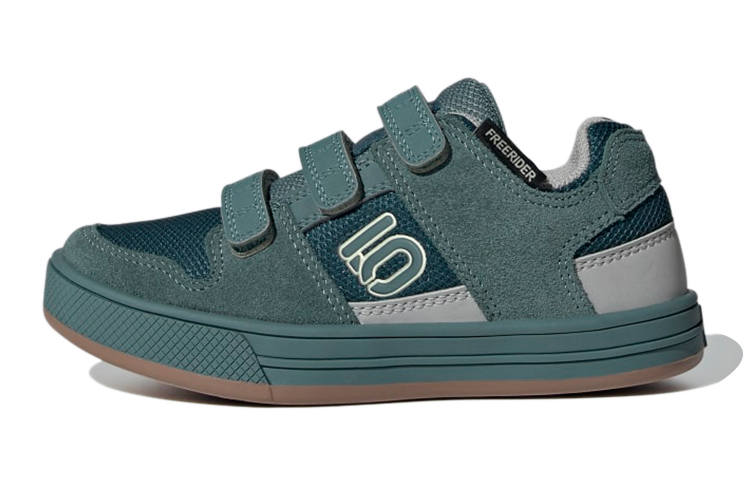 Adidas Adidas Five Ten Freerider K Low top Kids' Skateboarding Shoes Green Gray Kids'